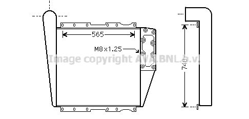 AVA QUALITY COOLING Starpdzesētājs MN4066